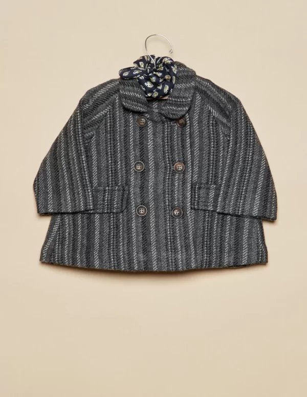 NÍCOLI ABRIGO BEBé RAYA GRIS< Ropa De Abrigo