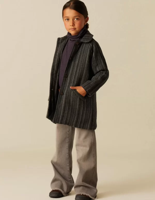 NÍCOLI ABRIGO RAYA GRIS< Ropa De Abrigo