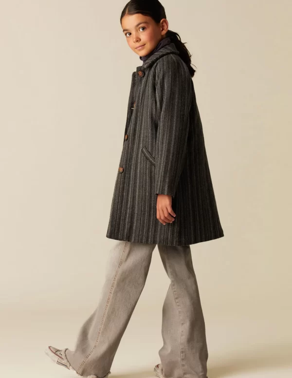 NÍCOLI ABRIGO RAYA  GRIS< Ropa De Abrigo
