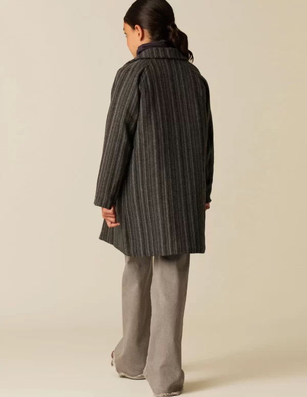 NÍCOLI ABRIGO RAYA  GRIS< Ropa De Abrigo