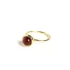 NÍCOLI ANILLO DORADO ESFERA PEQUEÑO AGATHA< Anillos
