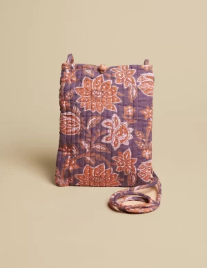 bandolera_flor_mora_0.webp NÍCOLI BANDOLERA FLOR MORA< Bolsos Y Bandoleras | Bolsos