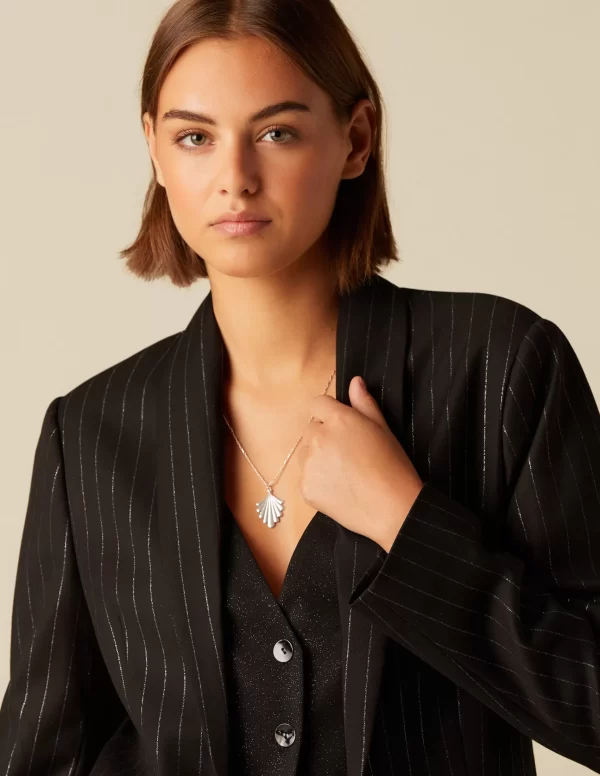 NÍCOLI BLAZER CHALECO RAYA BRILLO< Blazers