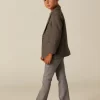 NÍCOLI BLAZER ESPIGA MARRÓN RY AZUL< Ropa De Abrigo | Blazers