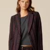 NÍCOLI BLAZER NEGRO RAYA< Blazers