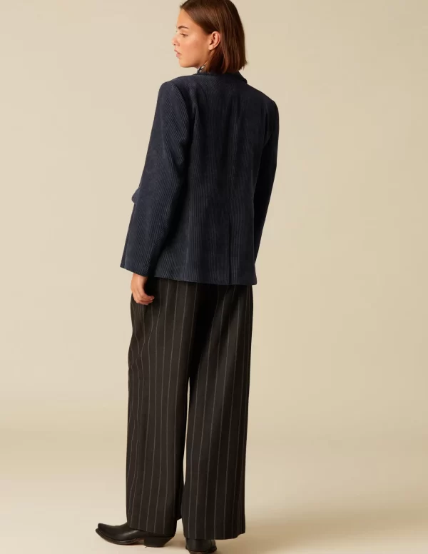 NÍCOLI BLAZER PANA AZUL< Blazers