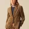 NÍCOLI BLAZER PANA MARRÓN< Blazers