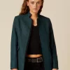 blazer_verde_raya_0.webp NÍCOLI BLAZER VERDE RAYA< Blazers
