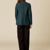 blazer_verde_raya_3.webp NÍCOLI BLAZER VERDE RAYA< Blazers