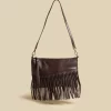 NÍCOLI BOLSO FLECOS MARRON< Bolsos | Bolsos