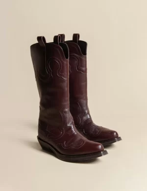 bota_cowboy_granate_0.webp NÍCOLI BOTA COWBOY< Zapatos