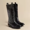 NÍCOLI BOTAS NEGRAS COWBOY< Zapatos