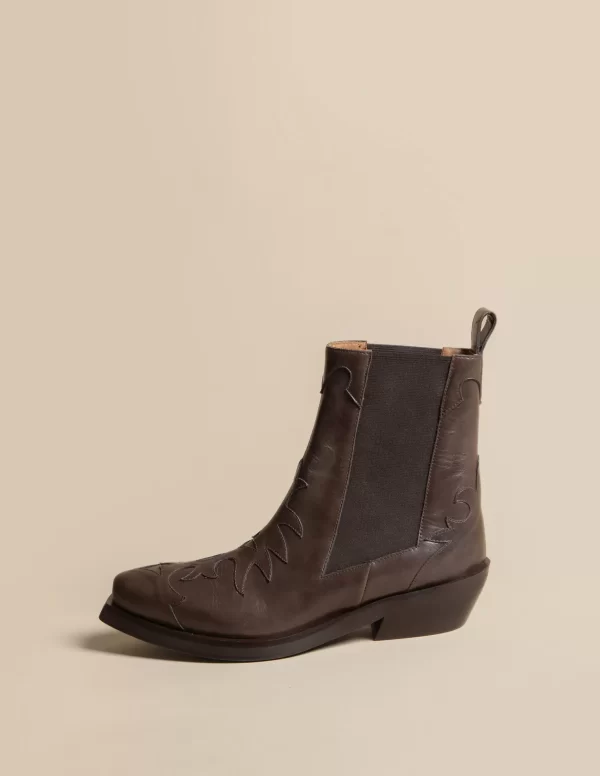 NÍCOLI BOTÍN COWBOY MARRÓN< Zapatos