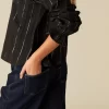 NÍCOLI CAMISA ANTRACITA LUREX< Camisas