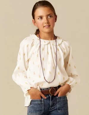 NÍCOLI CAMISA FLOR PEQUEÑA< Camisas