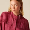 NÍCOLI CAMISA JACQUARD FRESA< Camisas