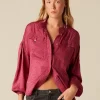NÍCOLI CAMISA JACQUARD FRESA< Camisas