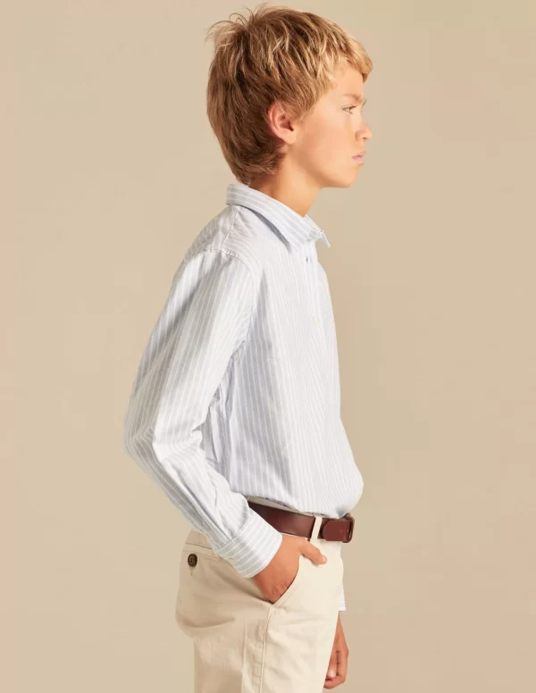 NÍCOLI CAMISA OXFORD RAYAS< Camisas