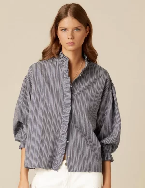 camisa_raya_azul_lurex_0.webp NÍCOLI CAMISA RAYA AZUL LUREX< Camisas