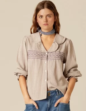camisa_raya_marrn_nidos_0.webp NÍCOLI CAMISA RAYA MARRÓN NIDOS< Camisas