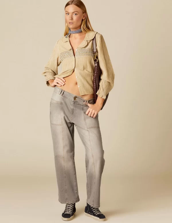 camisa_raya_mostaza_nidos_1.webp NÍCOLI CAMISA RAYA NIDOS< Camisas