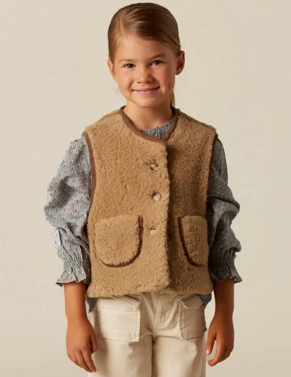 NÍCOLI CHALECO BORREGO< Ropa De Abrigo | Chalecos
