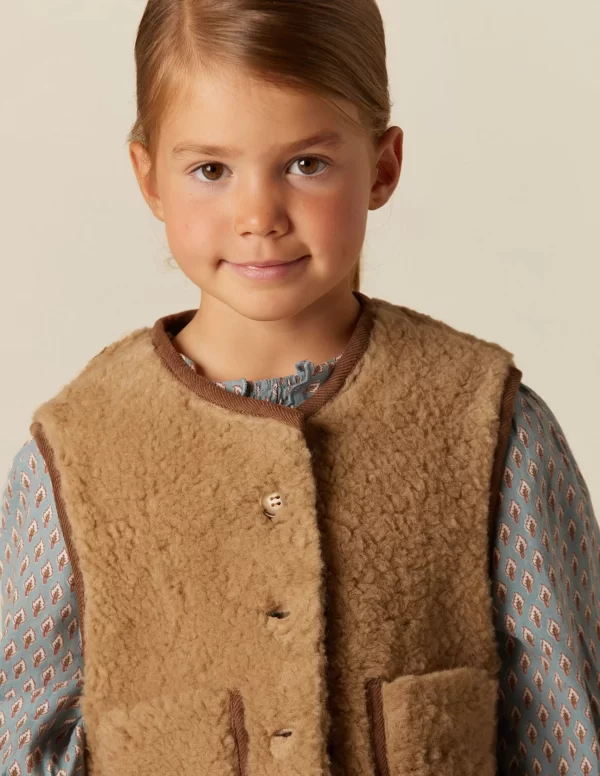 NÍCOLI CHALECO BORREGO< Ropa De Abrigo | Chalecos