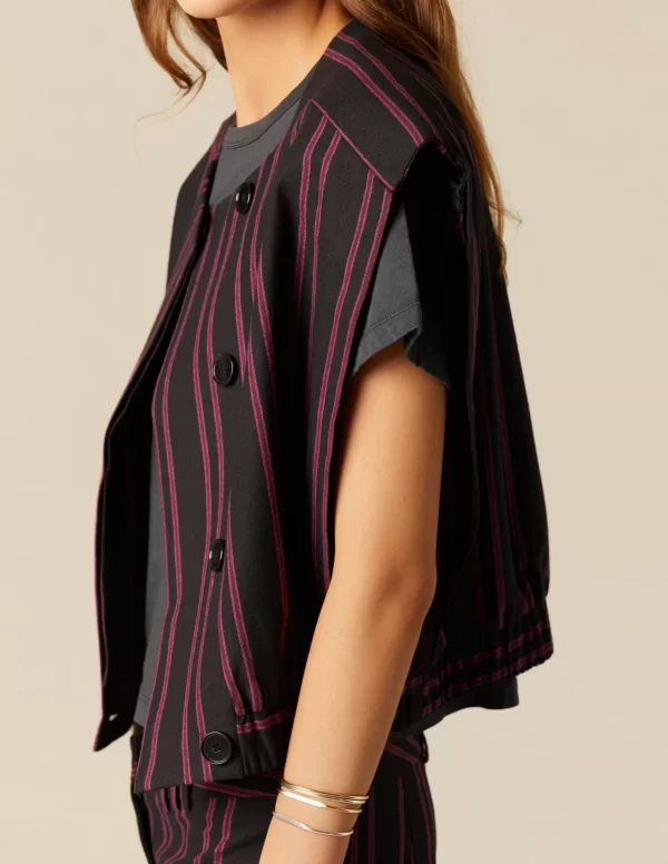 chaleco_negro_raya_mora_1.webp NÍCOLI CHALECO NEGRO RAYA< Chalecos