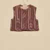 NÍCOLI CHALECO RAYA MARRÓN< Ropa De Abrigo