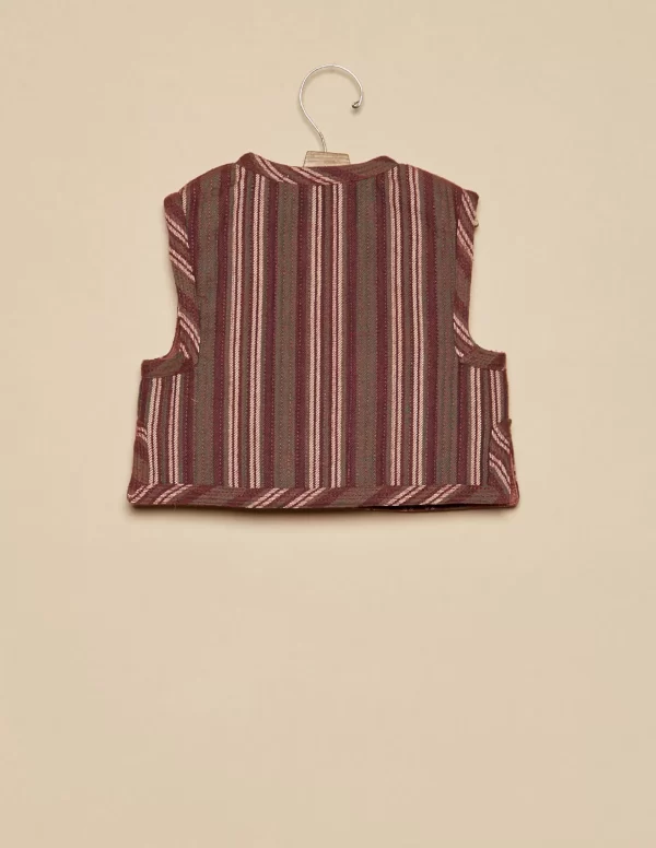 NÍCOLI CHALECO RAYA MARRÓN< Ropa De Abrigo