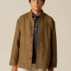 NÍCOLI CHAQUETA MAO ESPIGA MARRÓN< Ropa De Abrigo