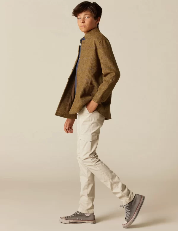 NÍCOLI CHAQUETA MAO ESPIGA MARRÓN< Ropa De Abrigo