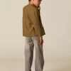 NÍCOLI CHAQUETA MAO ESPIGA MARRÓN< Ropa De Abrigo