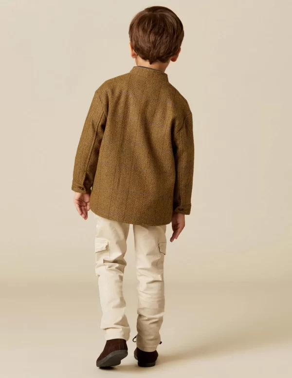 NÍCOLI CHAQUETA MAO ESPIGA MARRÓN< Ropa De Abrigo