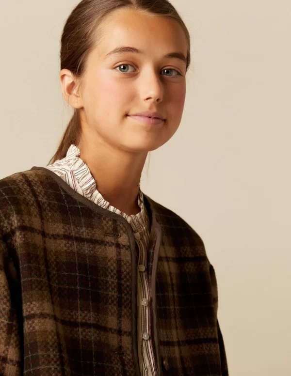 NÍCOLI CHAQUETÓN CUADROS< Ropa De Abrigo