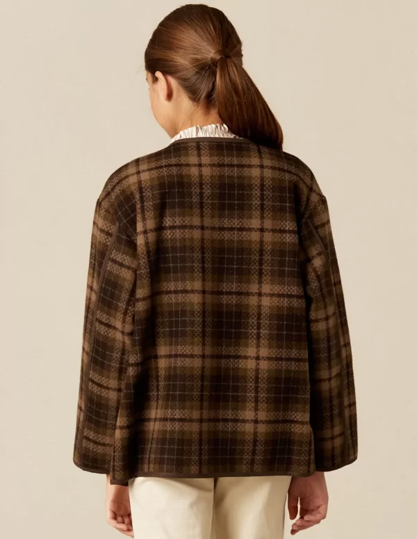 NÍCOLI CHAQUETÓN CUADROS< Ropa De Abrigo