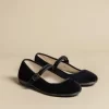 NÍCOLI CHINAS TERCIOPELO NEGRO< Zapatos