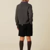 NÍCOLI JERSEY CUELLO PICO GRIS< Punto