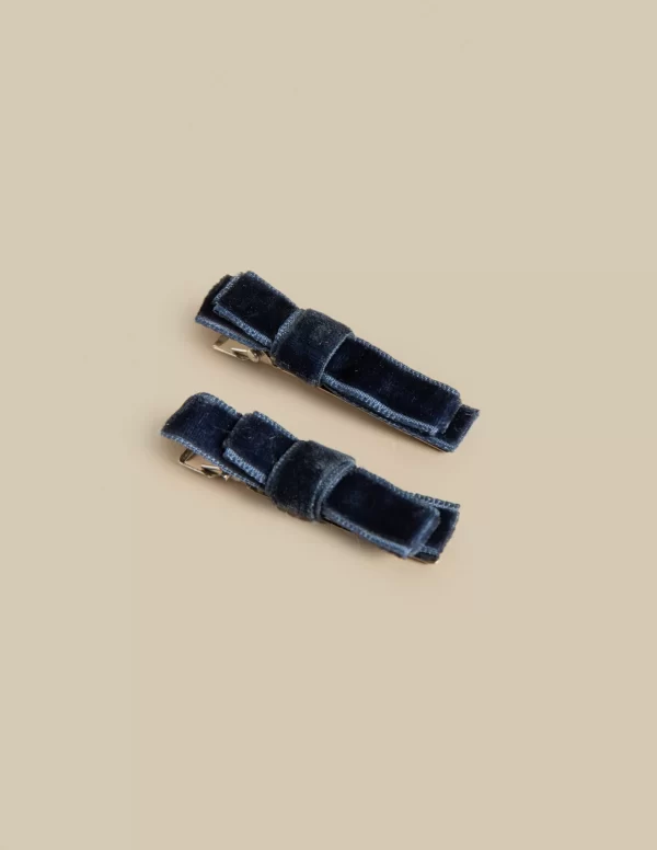 lazos_tercipelo_azul_0.webp NÍCOLI 2 LAZOS TERCIPELO AZUL< Accesorios De Pelo