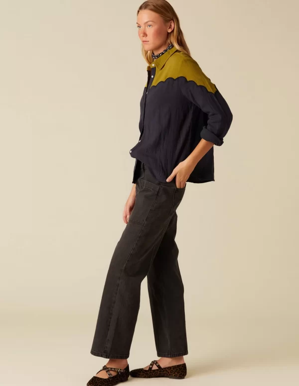 pantaln_ancho_bolsillos_a_1.webp NÍCOLI PANTALÓN ANCHO BOLSILLOS ANTRACITA< Denim | Pantalones