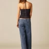 pantaln_azul_hebillas_cin_2.webp NÍCOLI PANTALÓN AZUL HEBILLAS CINTURA< Denim | Pantalones
