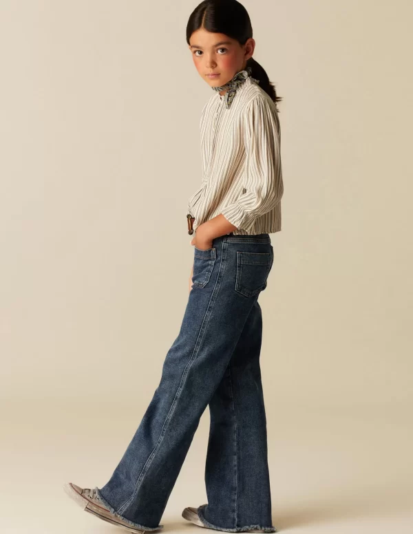 NÍCOLI PANTALÓN BOLSILLOS VAQUERO< Pantalones | Denim