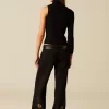 NÍCOLI PANTALÓN BORDADO FLOR< Denim | Pantalones