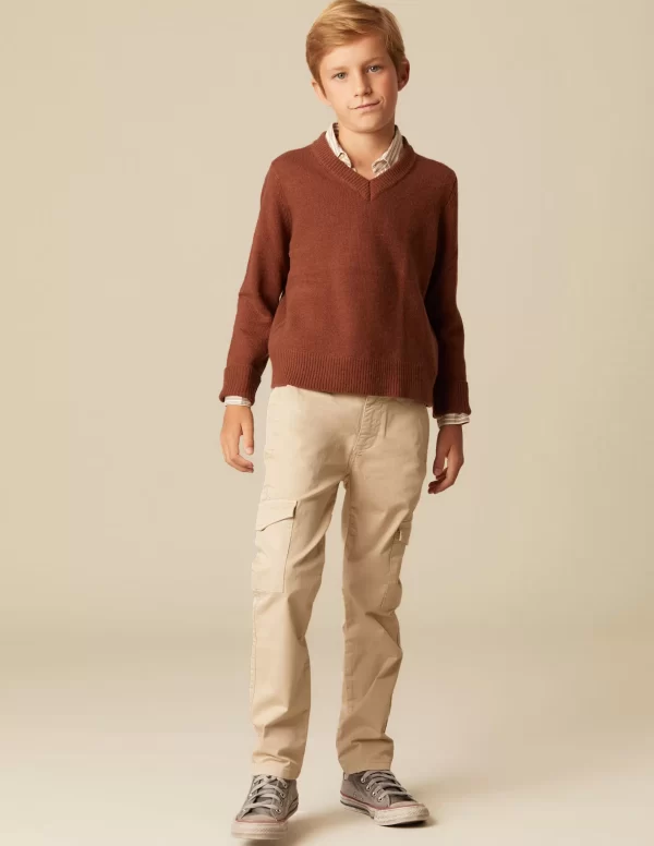 pantaln_cargo_largo_arena_0.webp NÍCOLI PANTALÓN CARGO LARGO< Pantalones