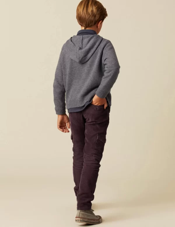NÍCOLI PANTALÓN CARGO LARGO PANA< Pantalones