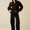 NÍCOLI PANTALÓN DENIM TACHUELAS< Denim | Pantalones