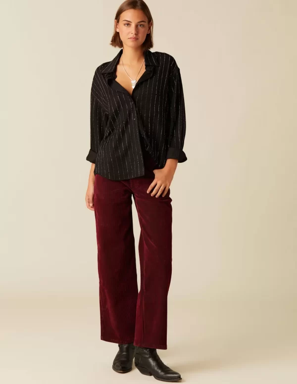 NÍCOLI PANTALÓN DENIM/PANA< Pantalones
