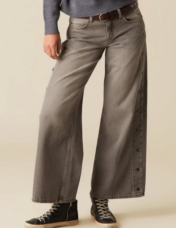 pantaln_gris_botones_late_1.webp NÍCOLI PANTALÓN GRIS BOTONES LATERAL< Denim | Pantalones