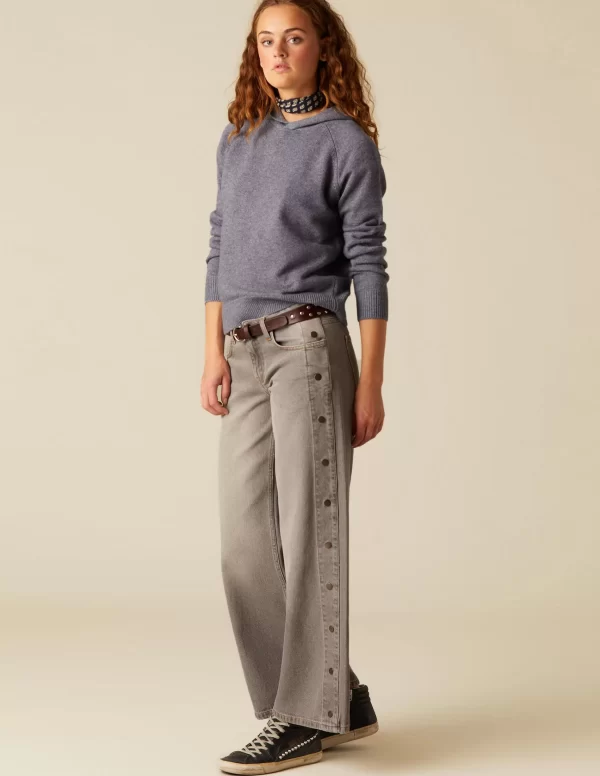 pantaln_gris_botones_late_2.webp NÍCOLI PANTALÓN GRIS BOTONES LATERAL< Denim | Pantalones