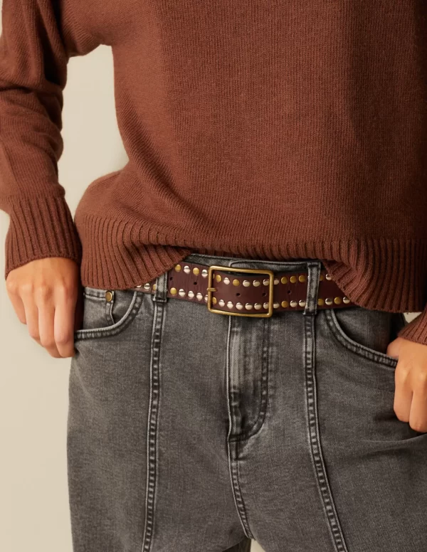 NÍCOLI PANTALÓN GRIS DOBLE PESPUNTES< Denim | Pantalones